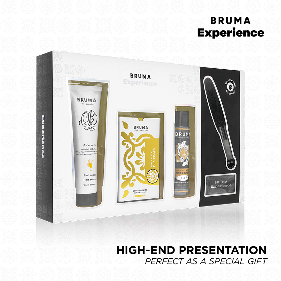 BRUMA XPERIENCE - PACK TENTATION PINA COLADA DOUCE AVEC AMPLIFICATEUR D'ORGASME