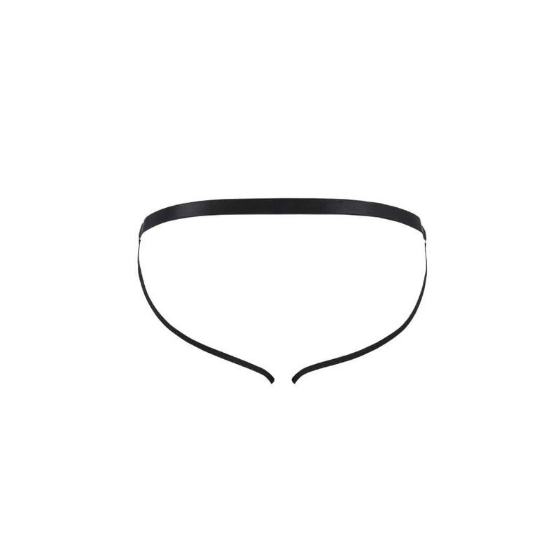 PASSION - 034 SLIP OPEN LUKE NOIR L/XL