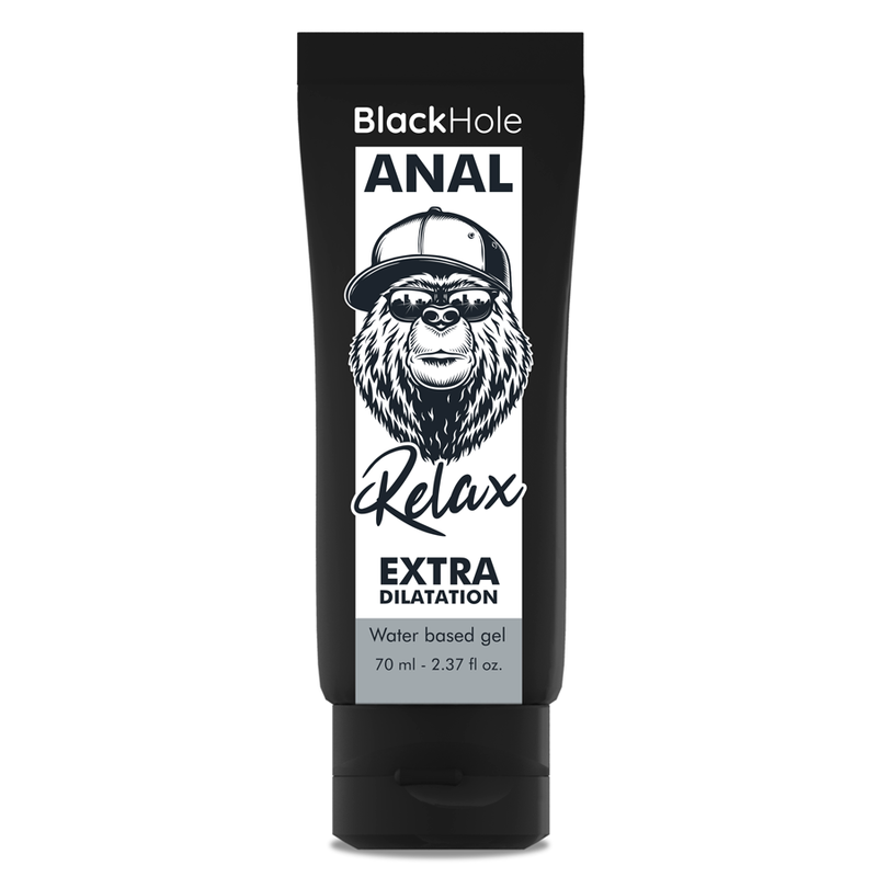 BLACK HOLE - GEL DE DILATATION ANALE À BASE D'EAU 70 ML