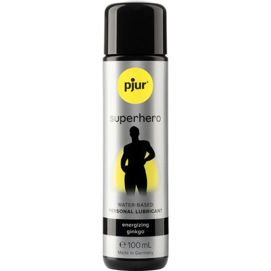 PJUR - LUBRIFIANT ÉNERGISANT SUPER-HÉROS GINKGO 100 ML