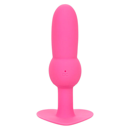 CALEXOTICS - FIRST TIME SONDE ANAL PLUG PERLÉE 10 VIBRATIONS ROSE