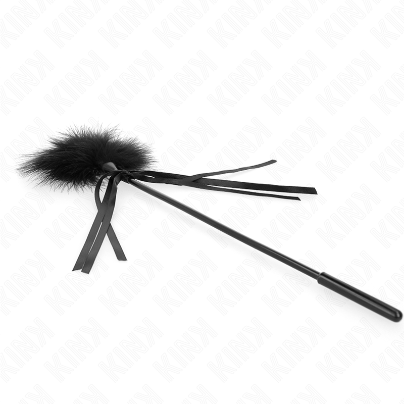 KINK - PLUMES CHACOUILLÉES AVEC N&OElig;UD 35 CM