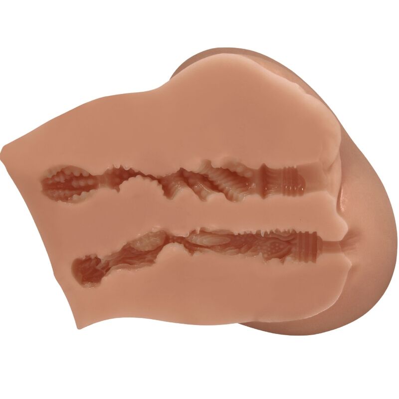 CRAZY BULL - LUNA VIBRATEUR FESSIER AVEC CONTRÔLE RÉALISTE DU VAGIN ET DE L'ANUS À TÉLÉCOMMANDE