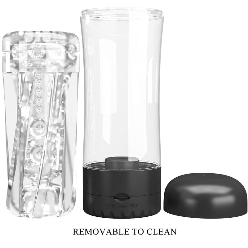 PRETTY LOVE - MASTURBATEUR HOMME TAMARA VIBRATEUR MULTI-VITESSES NOIR