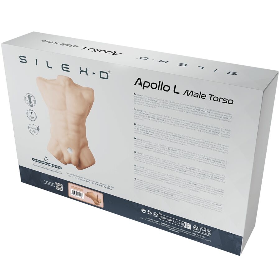 SILEXD - APOLLO L TORSE HOMME RÉALISTE CARAMEL