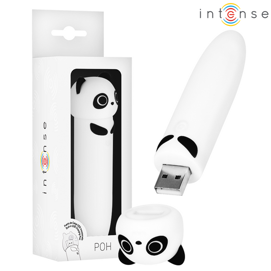 INTENSE - POH PANDA BULLET VIBRANT RECHARGEABLE USB 10 X 2,2 CM