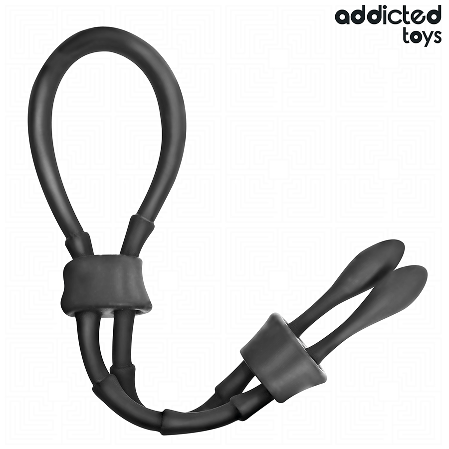 ADDICTED TOYS - CORDE EN SILICONE RÉGLABLE POUR LE PÉNIS