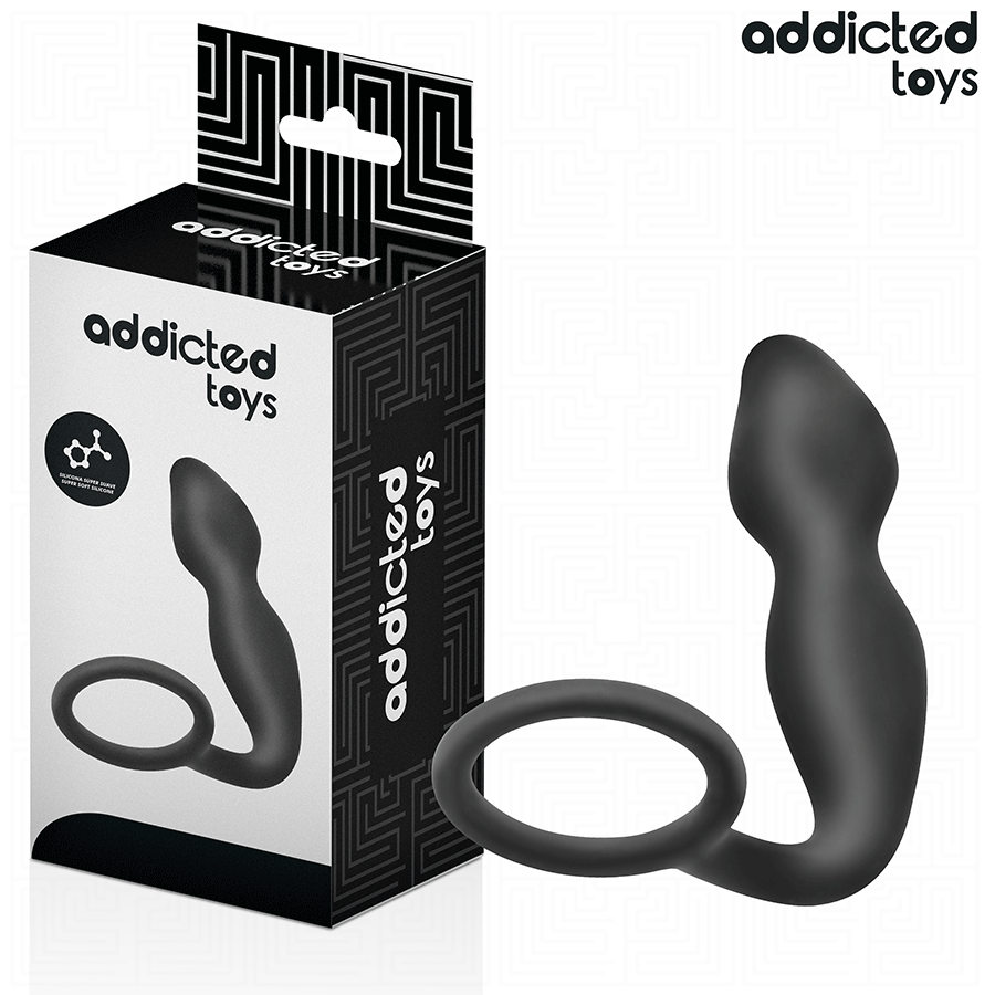ADDICTED TOYS - PLUG ANAL AVEC ANNEAU MODÈLE 2