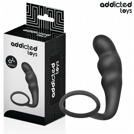 ADDICTED TOYS - PLUG ANAL AVEC ANNEAU MODÈLE 4
