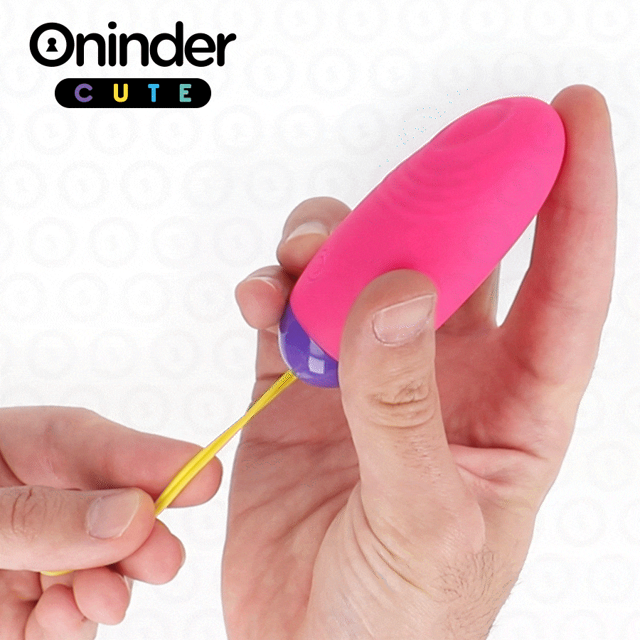 ONINDER CUTE - ŒUF EN SILICONE À VIBRATION ET À ONDE AMOUREUX - APPLICATION GRATUITE DANS LE MONDE ENTIER