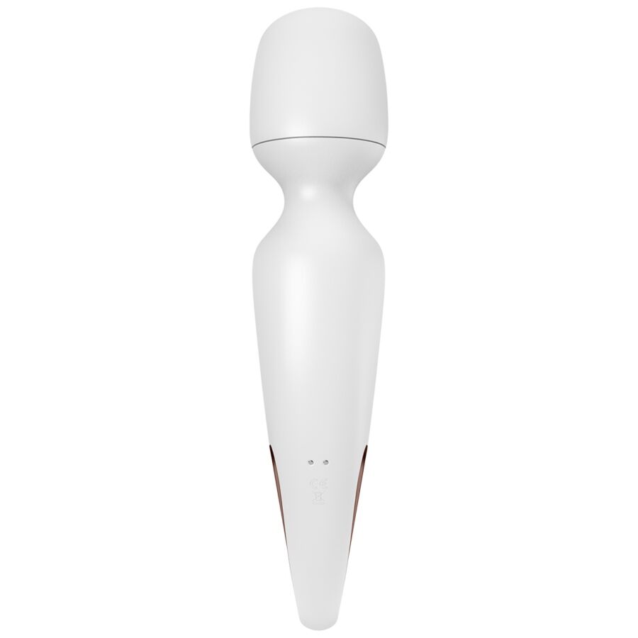 SATISFYER - WAND ERLAND MASSEUR VIBRANT BLANC
