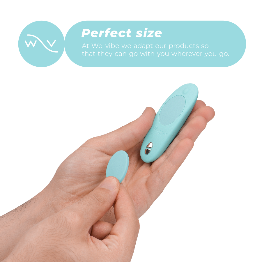 WE-VIBE - VIBRATEUR MOXIE + AQUA CLITORAL