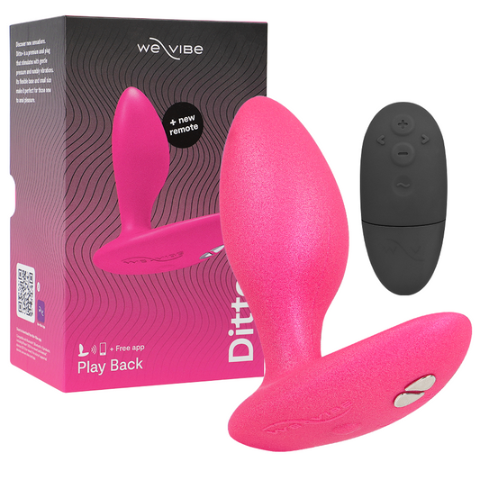 WE-VIBE - DITTO+ VIBRATEUR ANAL PLUG ROSE