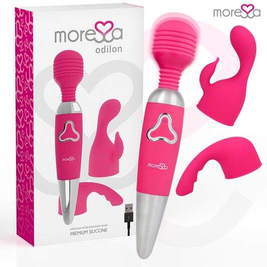 MORESSA - ODILON RECHARGEABLE EN SILICONE PREMIUM