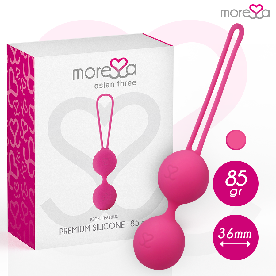 MORESSA - OSIAN TROIS SILICONE PREMIUM ROSE