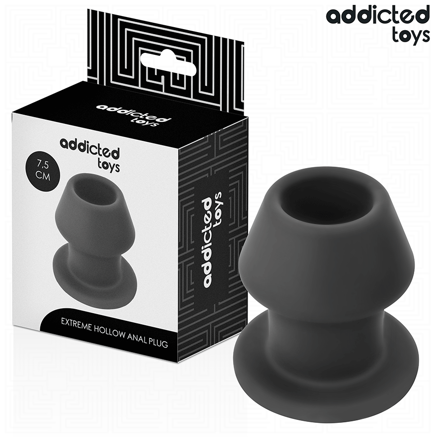 ADDICTED TOYS - PLUG ANAL CREUX EXTRÊME TAILLE S 7,5 CM
