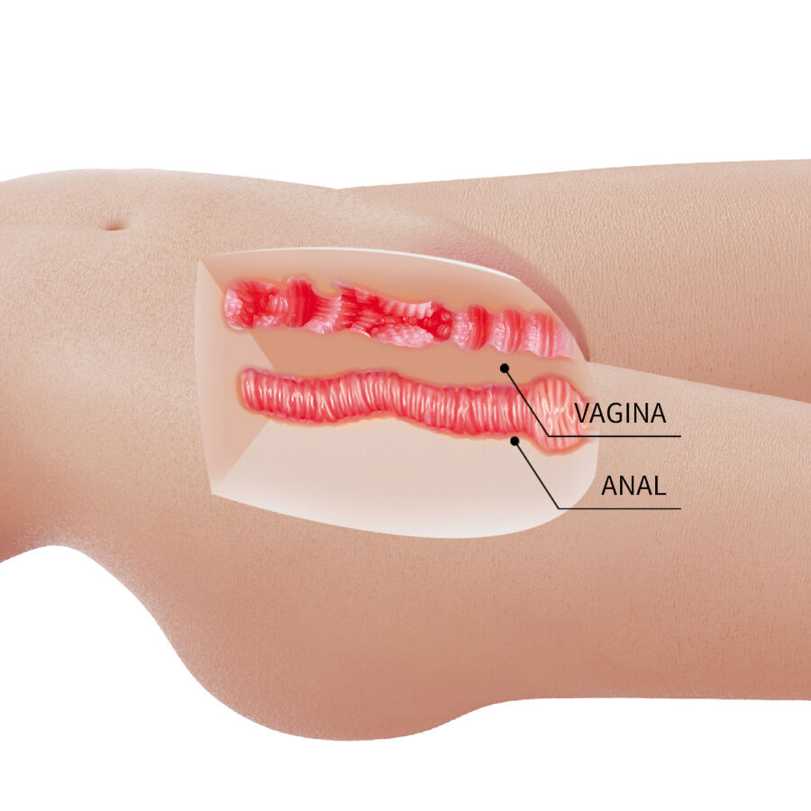CRAZY BULL - MIA TORSE FÉMININ RÉALISTE VAGIN ET ANAL 8,5 KG