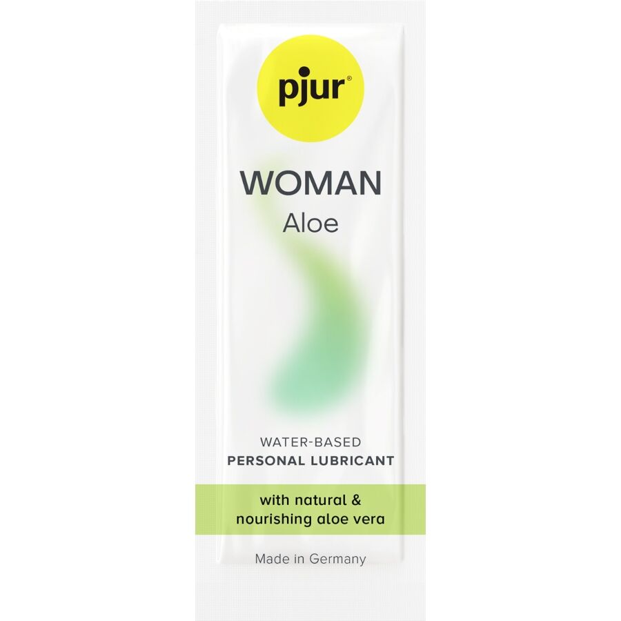PJUR - FEMME LUBRIFIANT  BASE EAU ALOÈS 2 ML