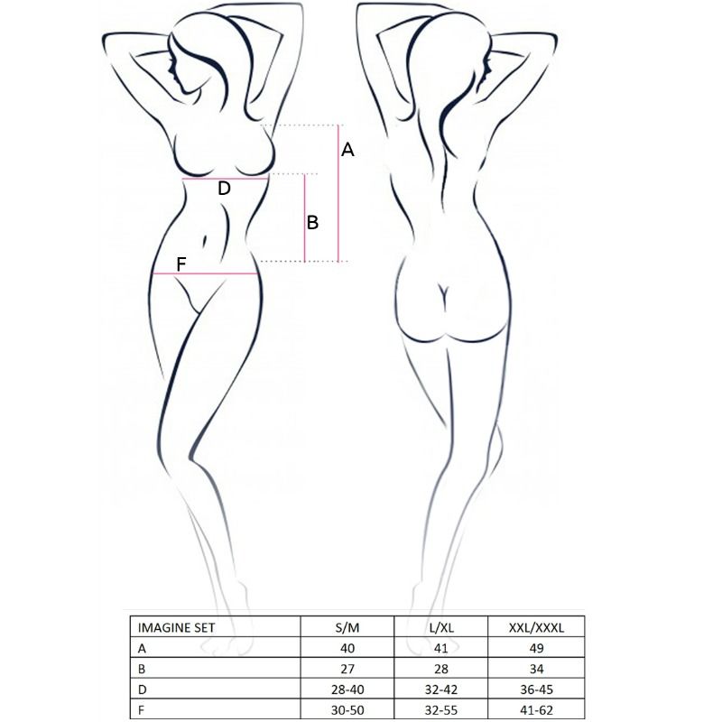 PASSION - ENSEMBLE FEMME IMAGINE TAILLE S/M