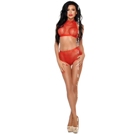 ME-SEDUCE - MONA SET ROUGE S/M