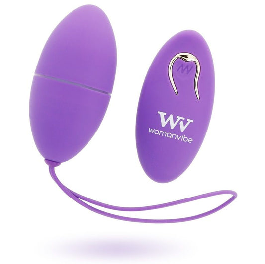 WOMANVIBE - ALSAN EGG TELECOMMANDE SILICONE VIOLET